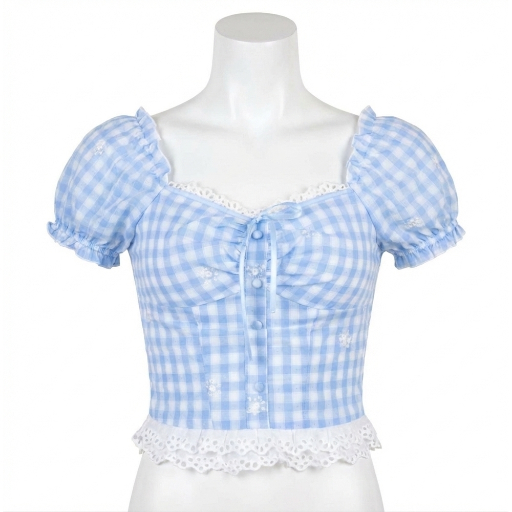 NEW KESTAN cottage top in blue
